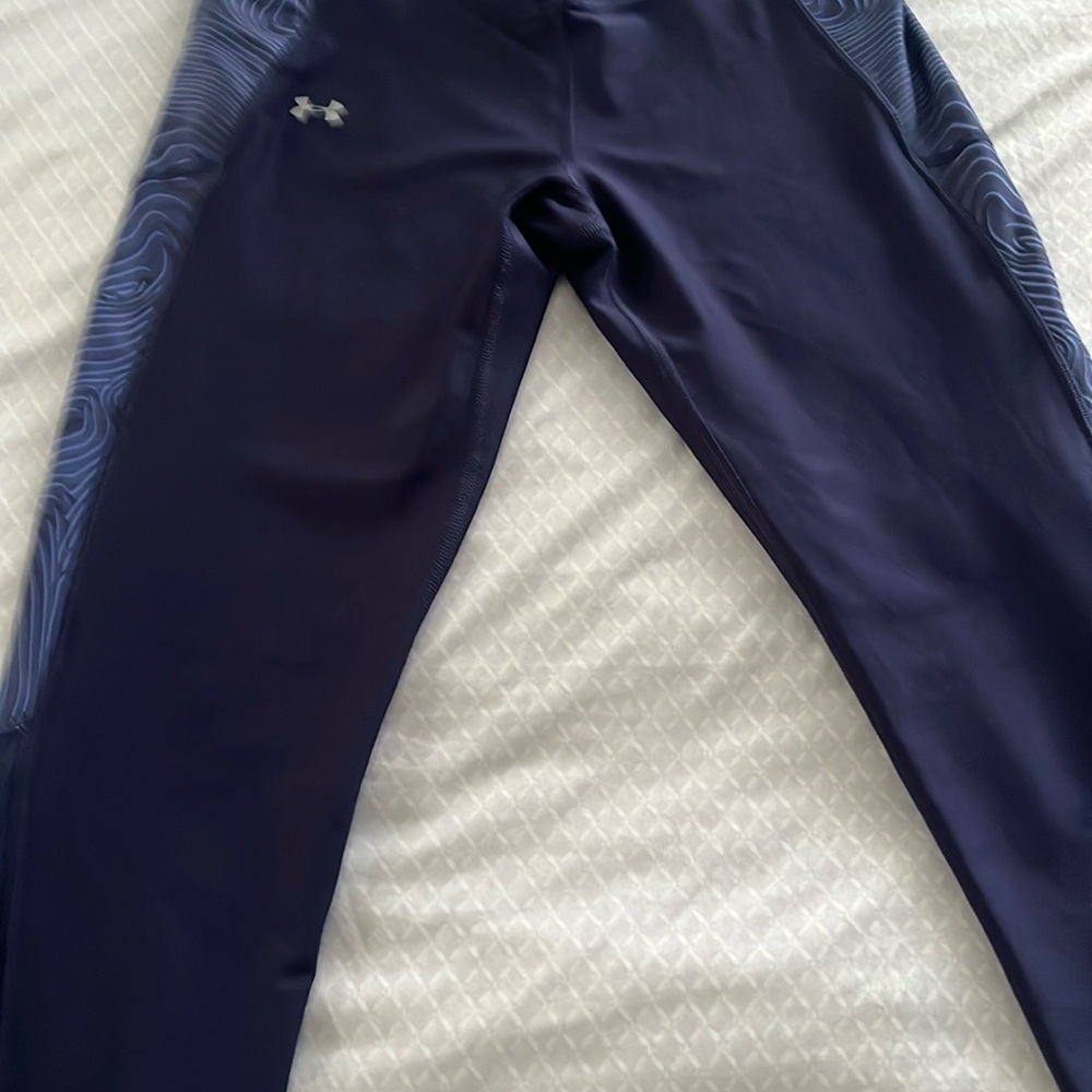 Under Armour Dark Blue Athletic Leggings